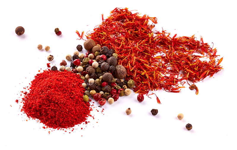 detalle pimiento rama